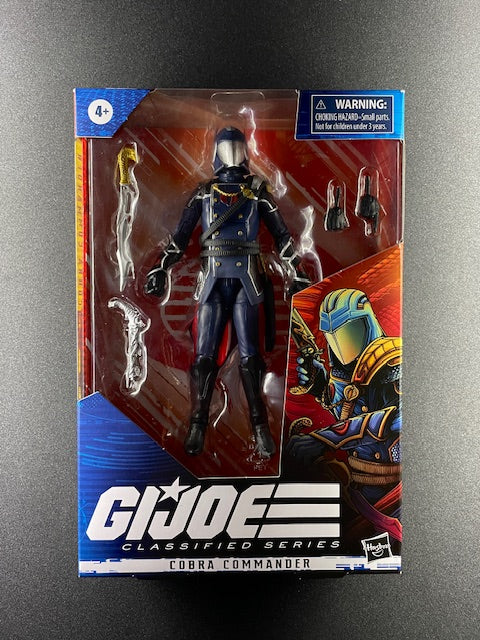 Cobra Commander G.I. Joe Classified Series Action Figure #06 – Sealed Packaging Front View