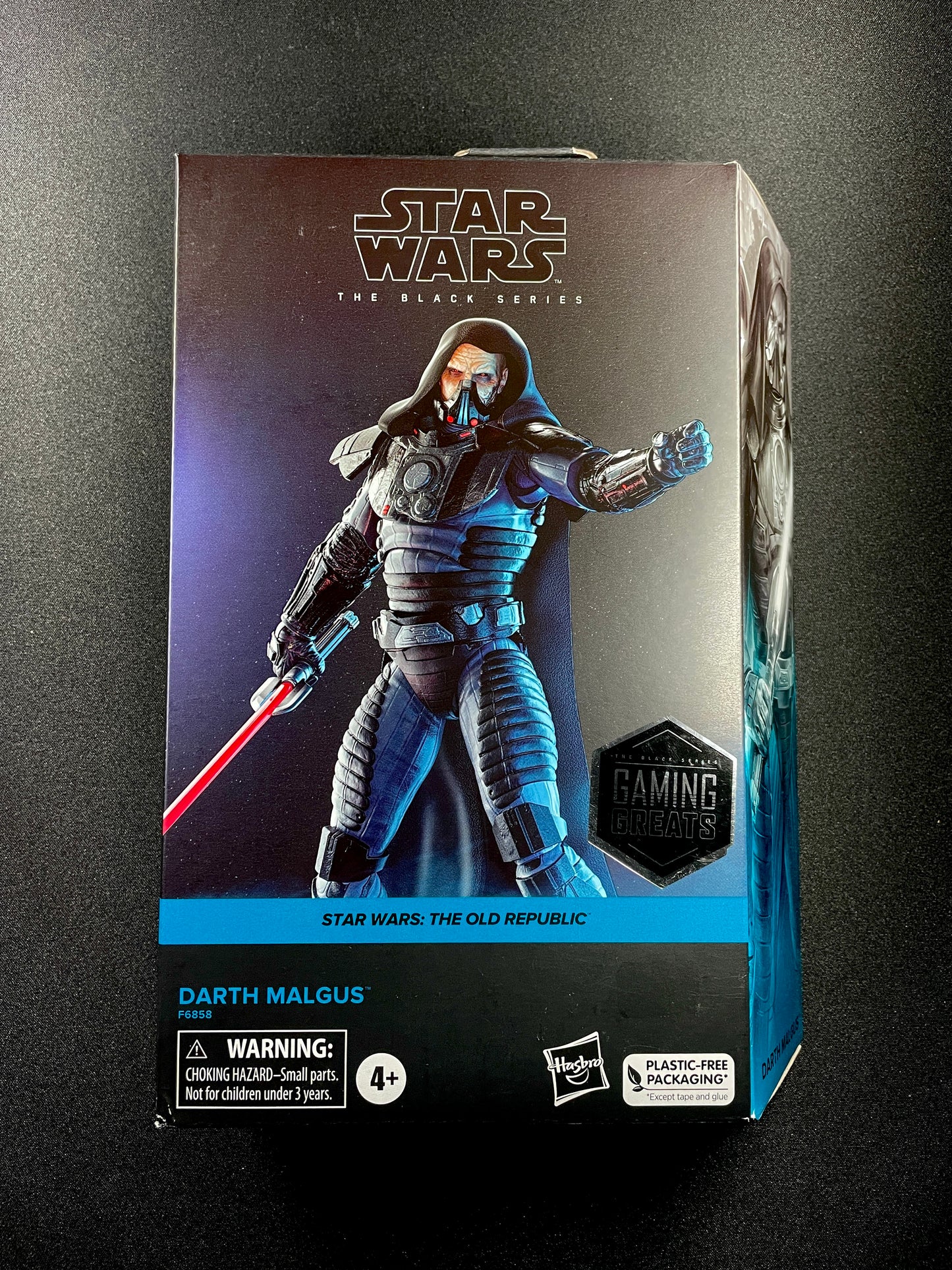 Star Wars Black Series Darth Malgus (The Old Republic) action figure packaging