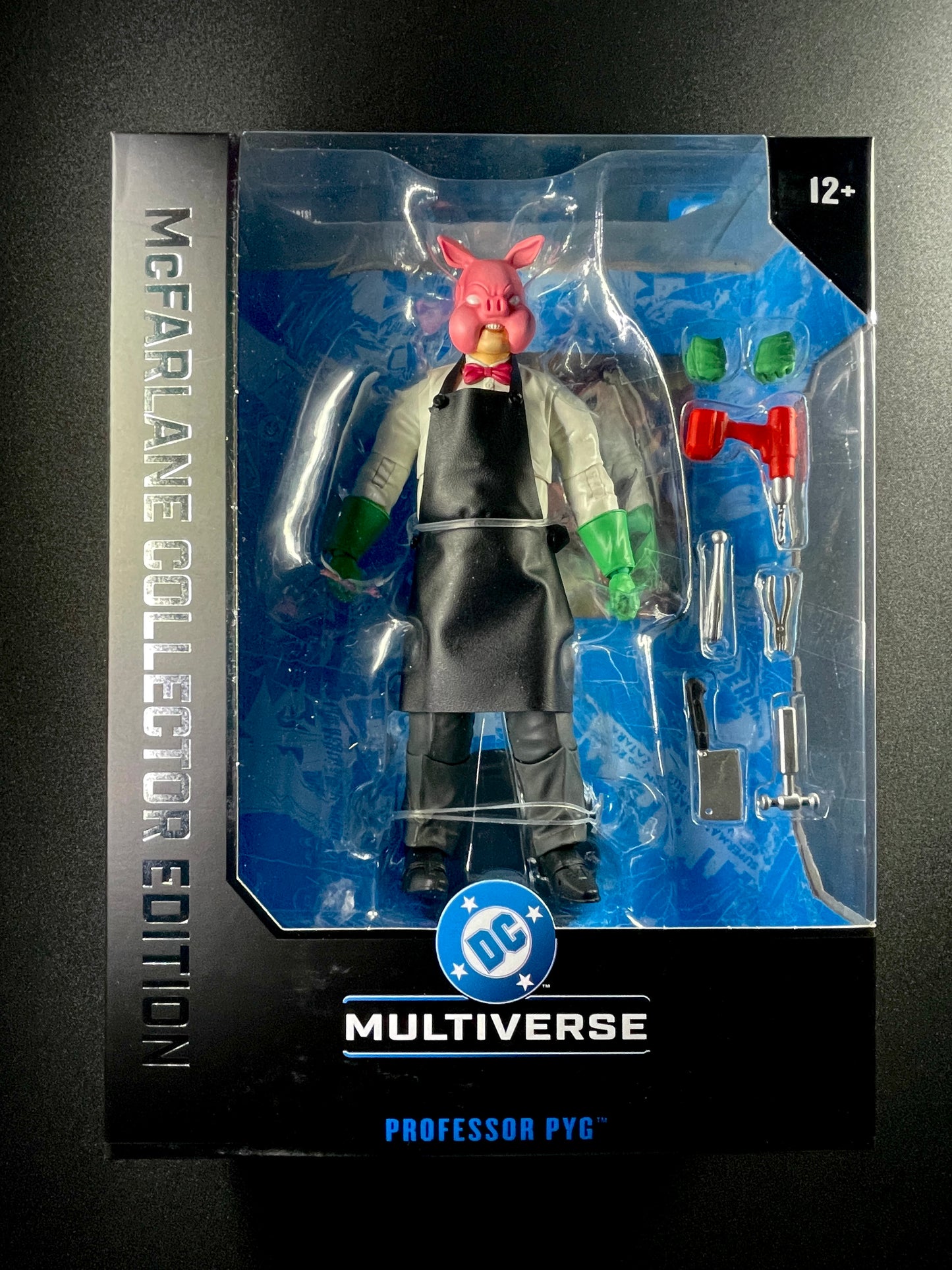 DC Multiverse Professor Pyg action figure by McFarlane Toys in box