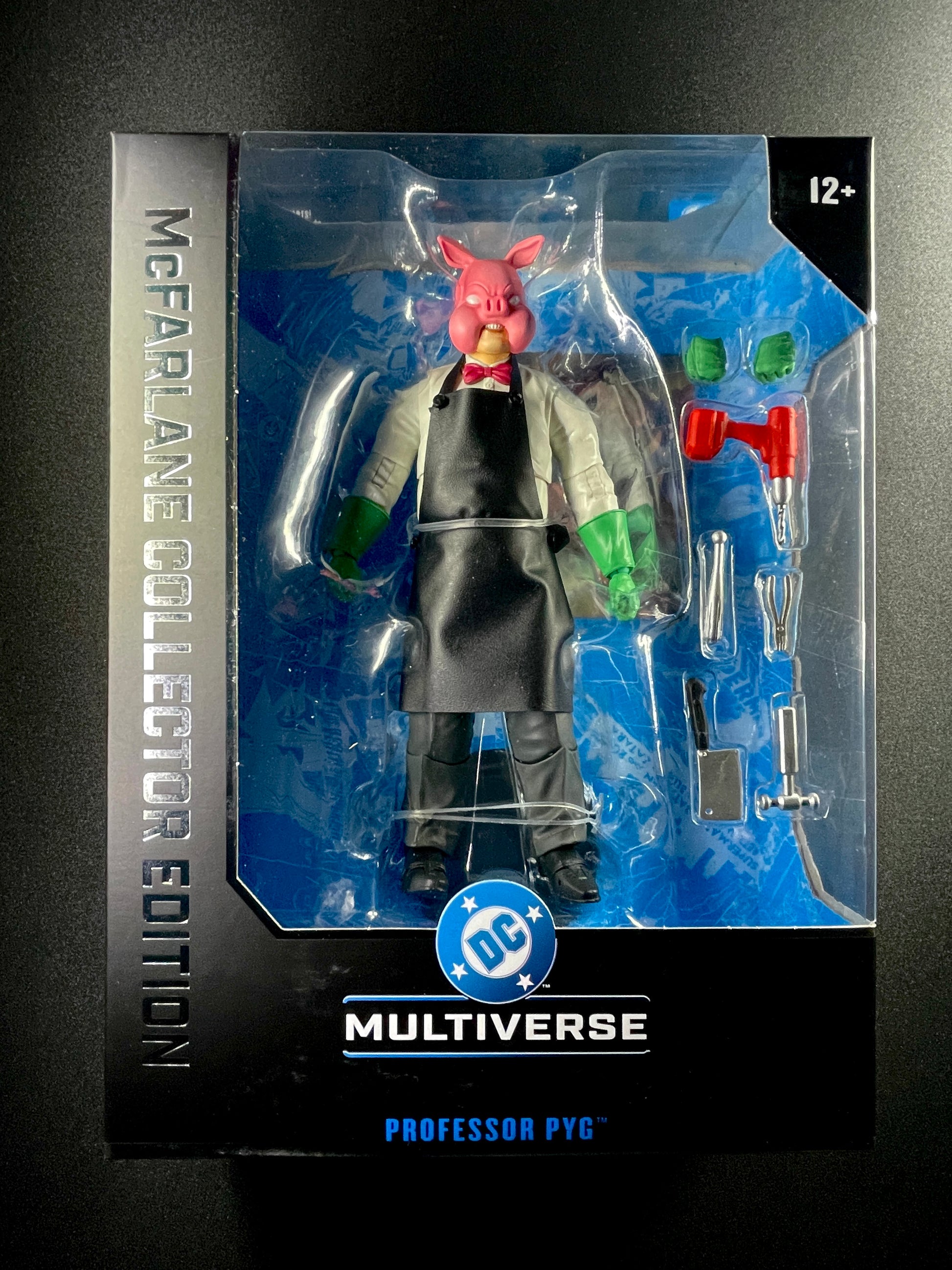 DC Multiverse Professor Pyg action figure by McFarlane Toys in box