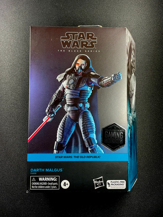 Star Wars Black Series Darth Malgus (The Old Republic) action figure packaging