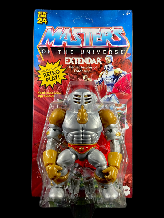 Extendar MOTU Origins Exclusive  front of cardback mint condition