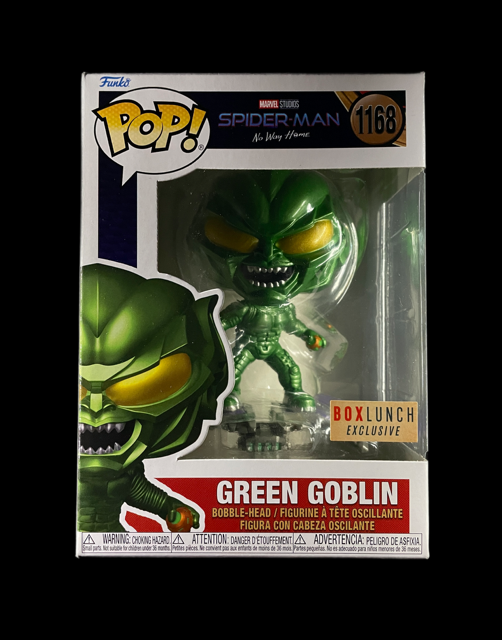 Green Goblin Funko Pop 1168 Box Lunch Exclusive 