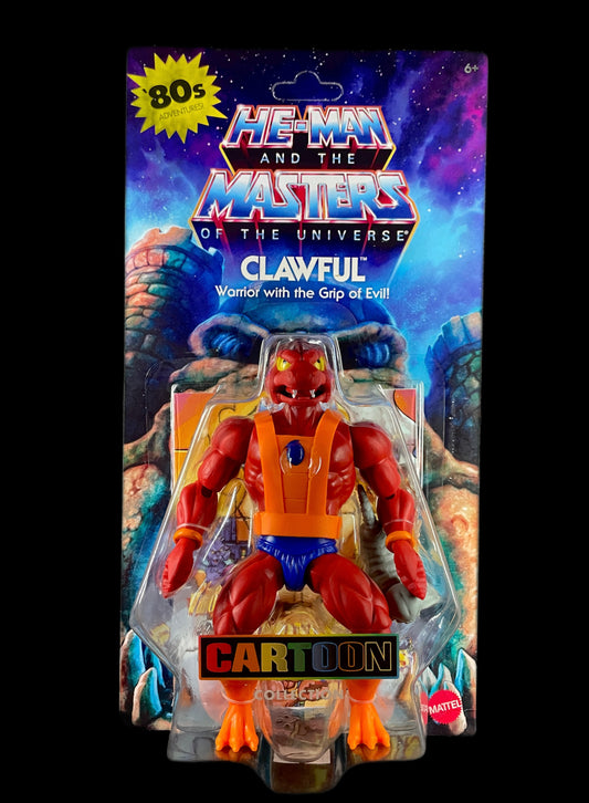 MOTU Cartoon Collection Clawful front of cardiac
