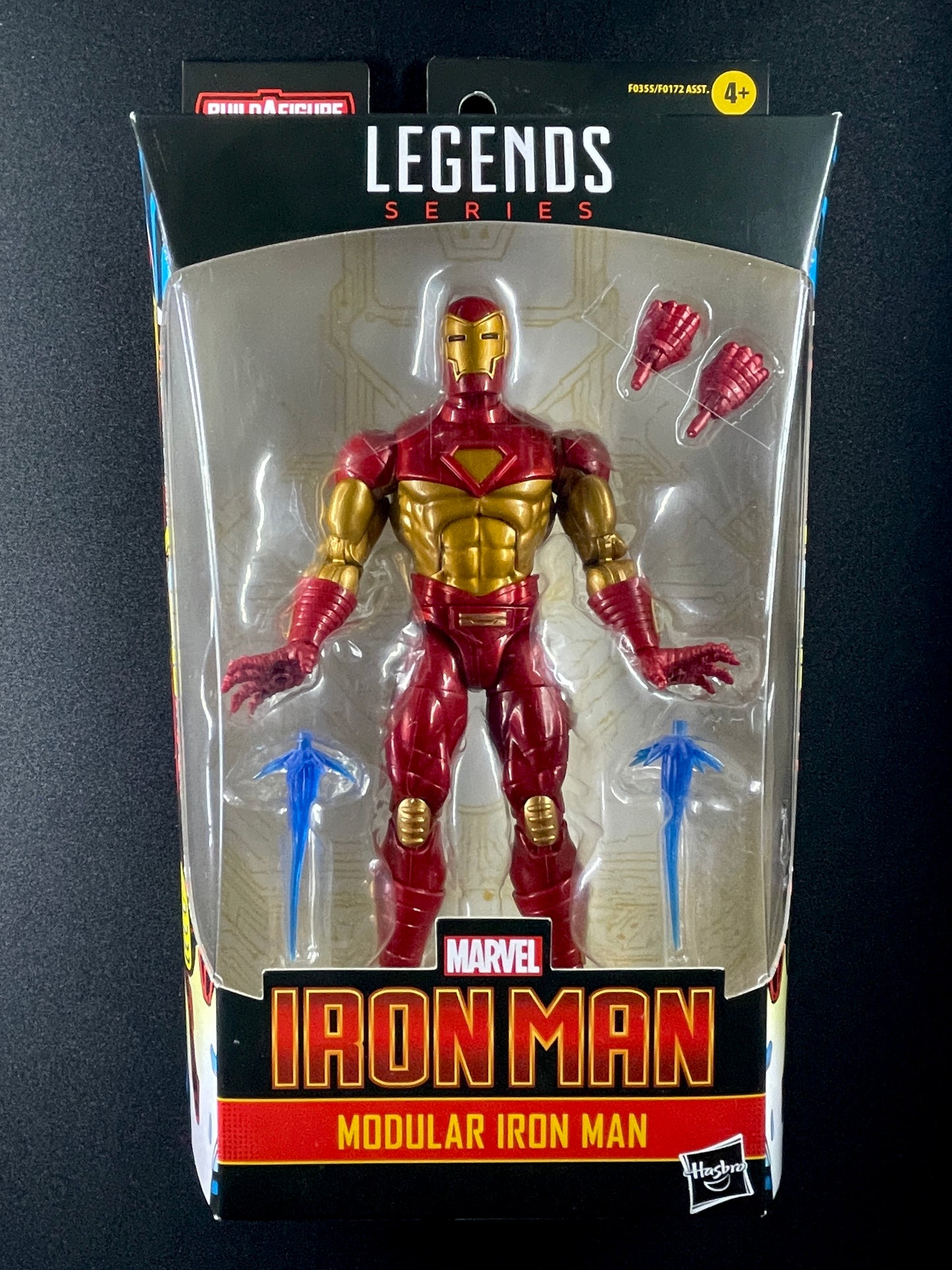 Marvel Legends Modular Iron Man Hasbro Marvel action figure in sealed retail packaging