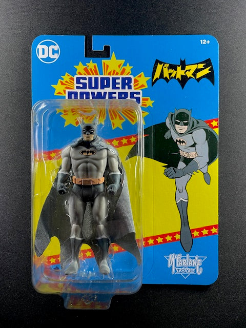 McFarlane DC Super Powers Batman retro-format carded action figure