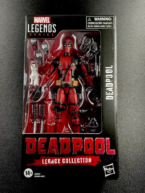 Marvel Legends Deadpool Legacy Collection action figure in sealed packaging