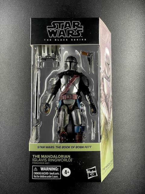 Star Wars Black Series The Mandalorian (Glavis Ringworld) 6-inch action figure in packaging with accessories